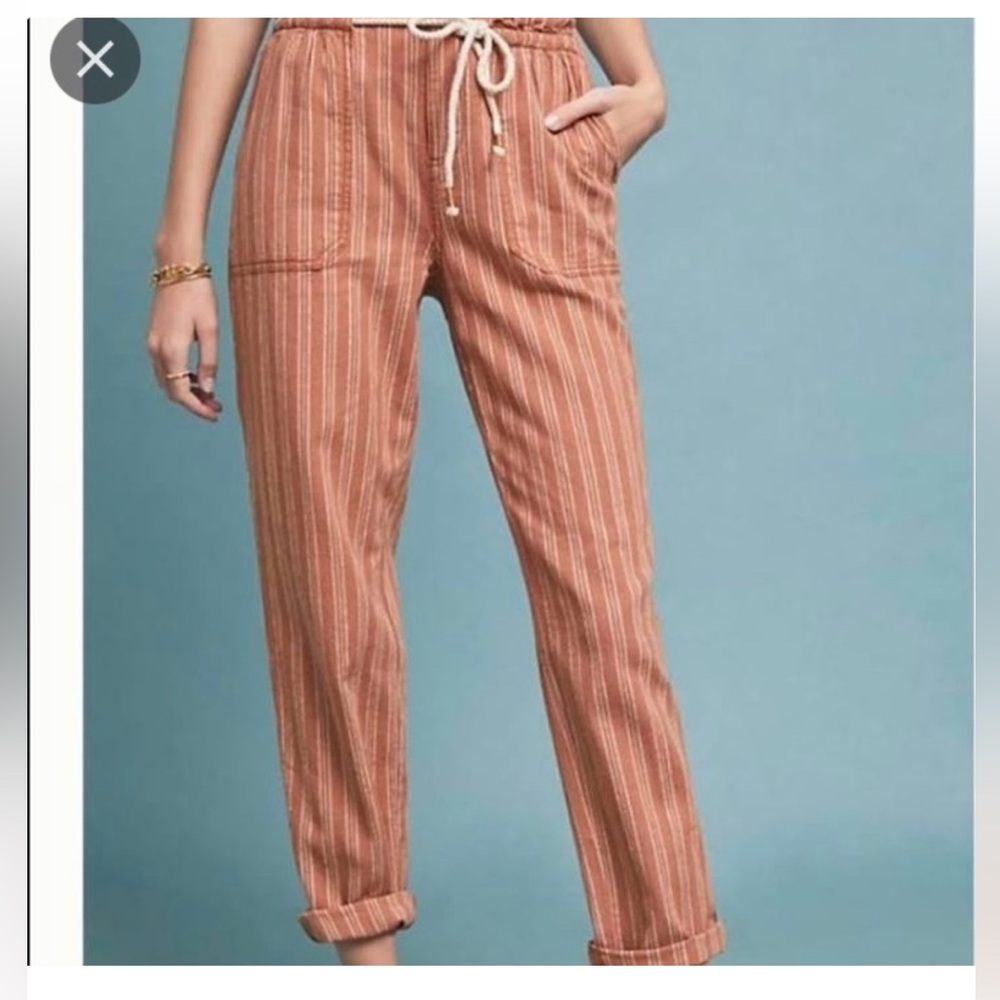 By Anthropologie Seashore Striped Pants